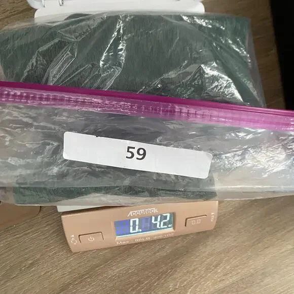 Outdoor Voices Athena Crop Top Sports Bra Sz M Green - Picture 7 of 7